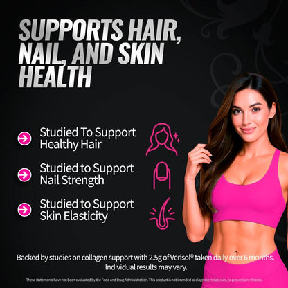 Creatine for Women Booty Builder Supplement – Build Strength, Support Skin Glow & Hair Heath, Recover Faster | 30 Servings (292.5g)