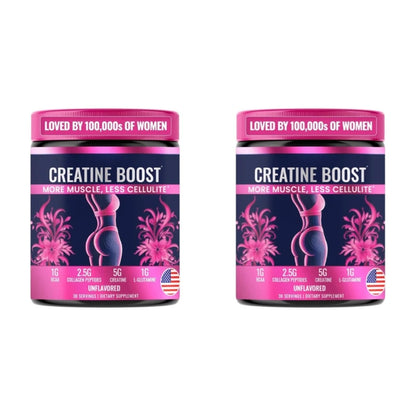 Creatine for Women Booty Builder Supplement – Build Strength, Support Skin Glow & Hair Heath, Recover Faster | 30 Servings (292.5g)